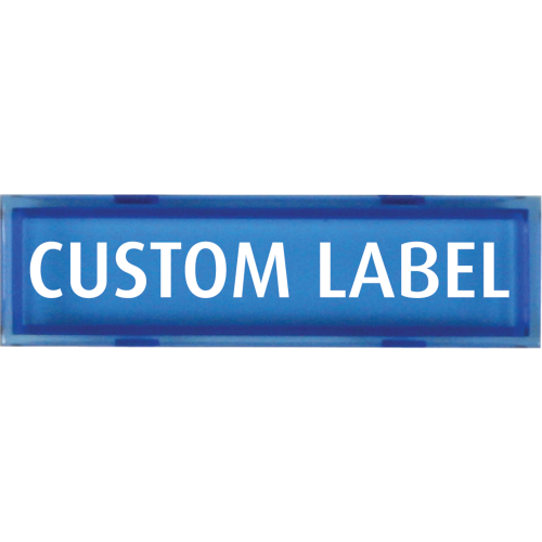 Safety Technology Blue Custome Label