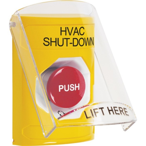 Safety Technology Yellow Ss, 6517 Shield, Turn/Reset, HVAC Shutdown