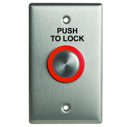 Illuminated Piezoelectric Push Button, Blank