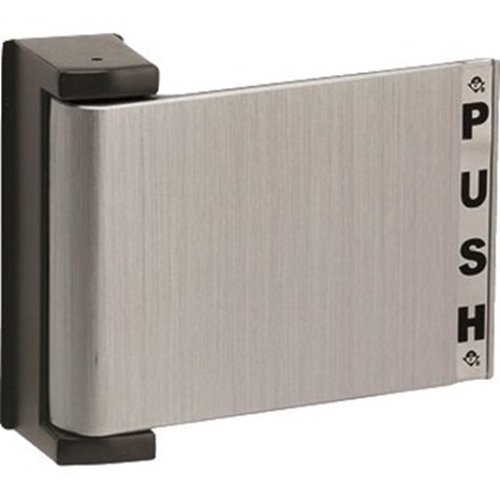 Paddle, Push To Left, Thick Door, 2-1/4