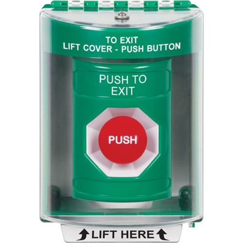 Safety Technology Green Stopper Station, Universal Cover With Spacer