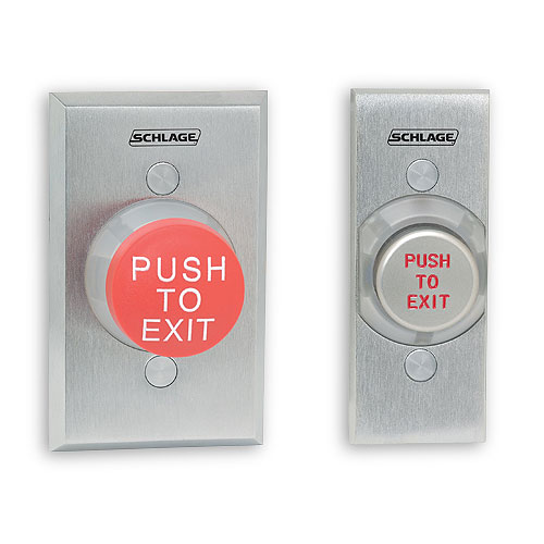 Schlage Series 621 Heavy Duty Exit Push Button, 1 1/4