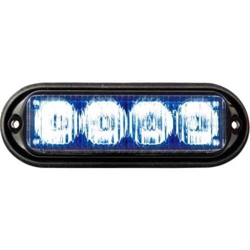 Seco-Larm LED Programmable Modular High-Intensity Flasher, Blue