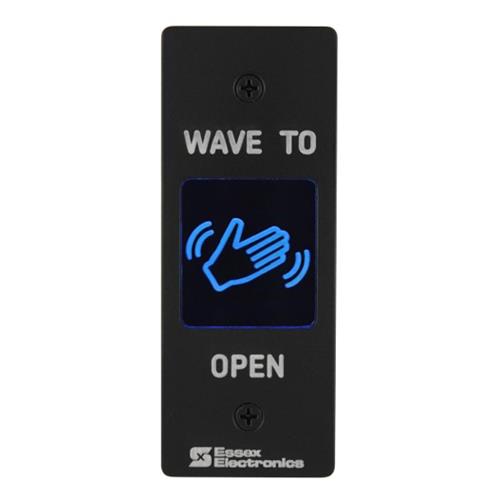 Essex Electronics HEW-1B Hand-E-Wave Narrow Touchless Door Activation Switch, Black