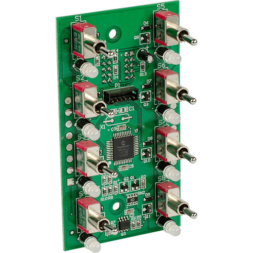 8 Position Switch/Led Card