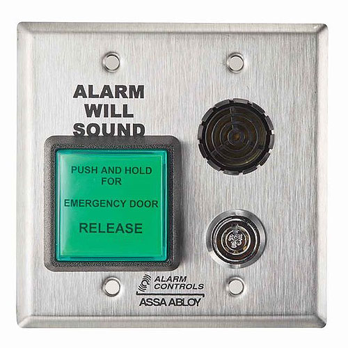 Alarm Controls DE-11SEC Push Button