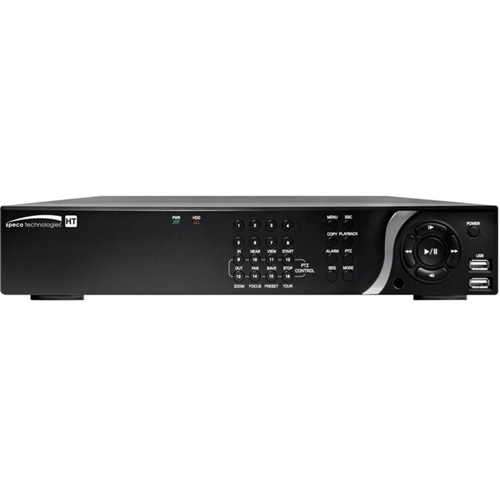 Speco 8 Channel IP, HD-TVI & Analog Full Hybrid Video Recorder