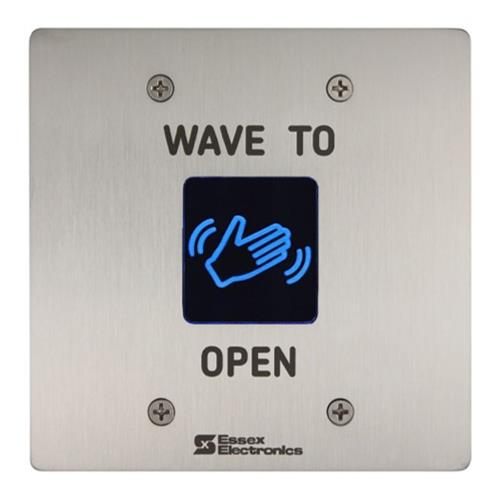 Essex Electronics HEW-3S Hand-E-Wave Double Gang, Stainless