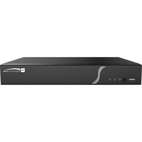 Speco 8 Channel 4K H.265 NVR with PoE and 1 SATA