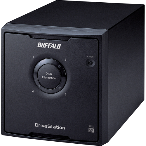 BUFFALO DriveStation Quad USB 3.0 4-Drive 12 TB Desktop DAS (HD-QH12TU3R5)