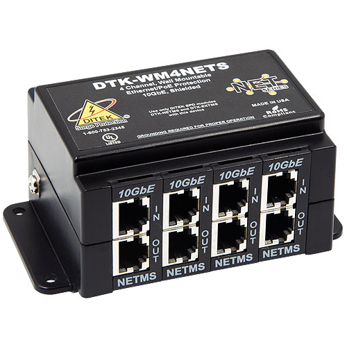 DITEK DTK-WM4NETS Surge Suppressor/Protector