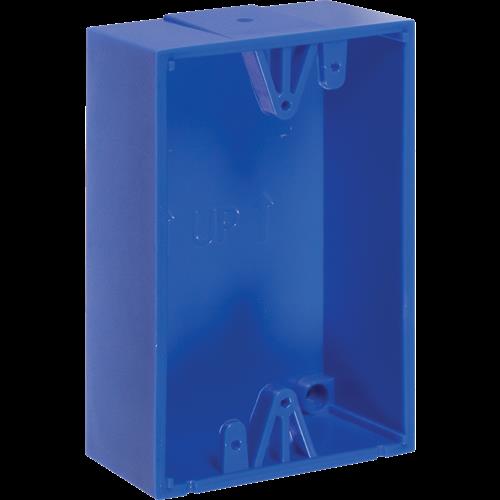 BLUE 1.5 INCH DEEP BACKBOX FOR SS SERIES