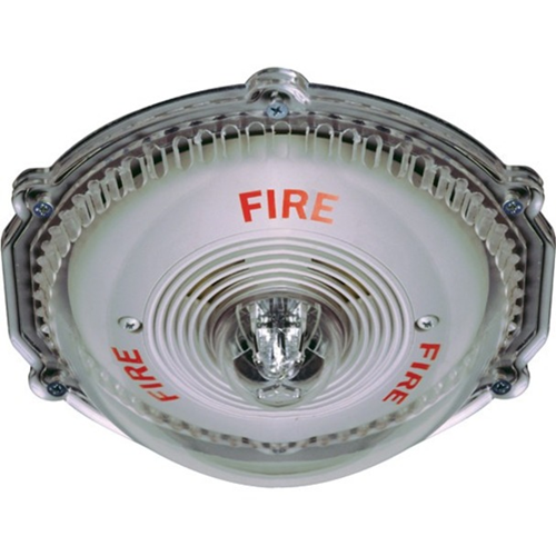 Safety Technology Stopper Dome for Horn/Speaker/Strobe, Flush Mount