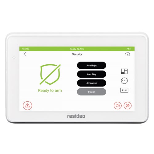 Resideo 6290WC 7 in. Color Touchscreen Keypad with Voice (Replaces 6280S & 6280W)