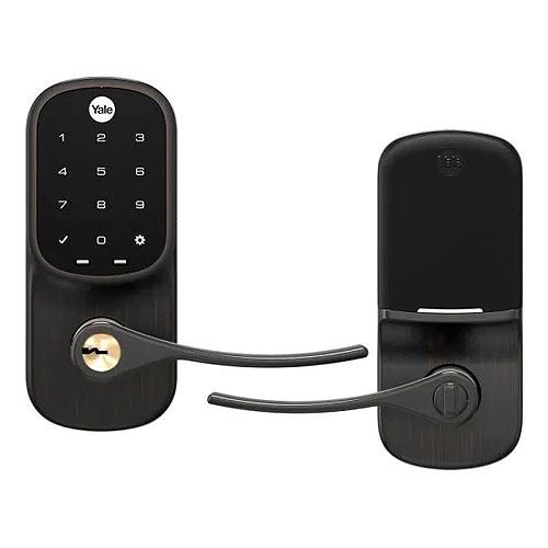 Yale YRL226-NR-0BP Assure Lever Lock with Touchscreen Keypad, Oil-Rubbed Bronze