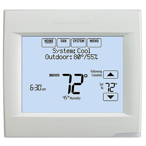 Honeywell Home YTH8321R1002/U VisionPRO 8000 Multistage Thermostat with RedLINK, Touchscreen