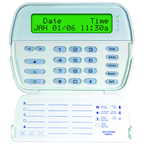 DSC PowerSeries 64-Zone LCD Full-Message Keypad