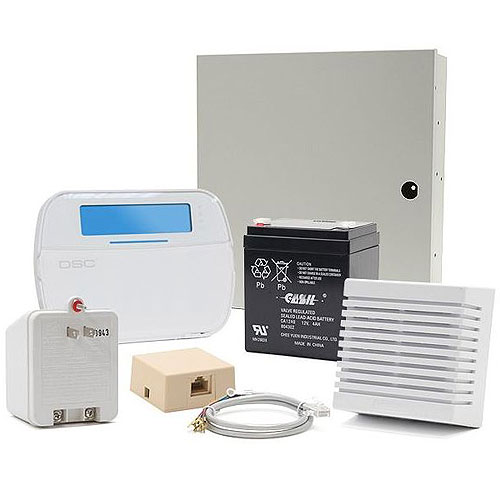 DSC Hybrid Alarm System Kit PC1616 w/ RFK5501 Icon Keypad, wired PIR (KIT16120NT)