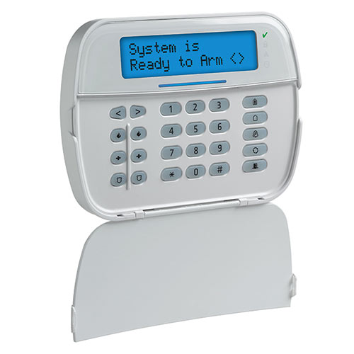 DSC HS2LCDRF9 N PowerSeries Neo Hardwired LCD Keypad Full Message With Built-in PowerG Transceiver