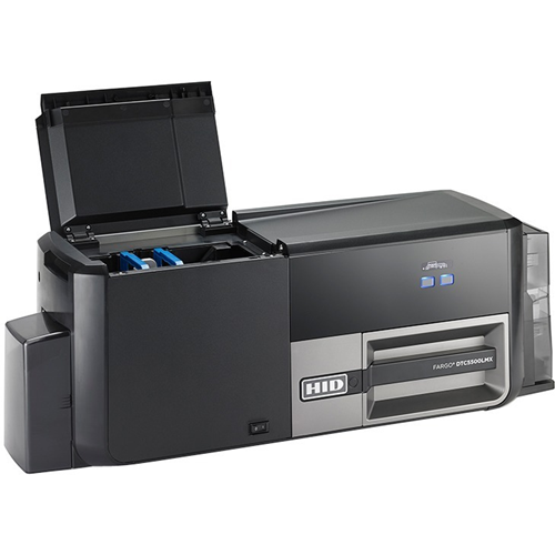 Fargo DTC5500LMX Double Sided Dye Sublimation/Thermal Transfer Printer - Color - Desktop - Card Print