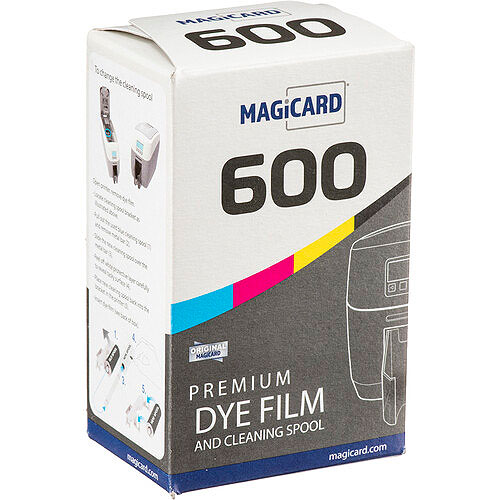 Magicard MA250YMCKOK Dye Color Film, Black On Reverse, 250 images