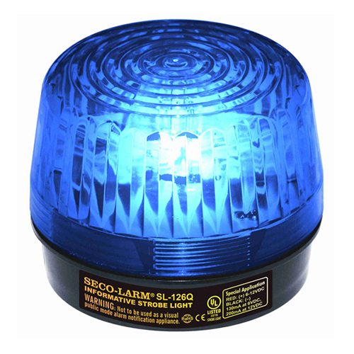 Enforcer Strobe Light, 6~24VDC, Blue