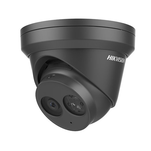 Hikvision DS-2CD2343G0-IB 2.8MM 4 MP Outdoor IR Network Camera, Fixed Lens, Turret, Black