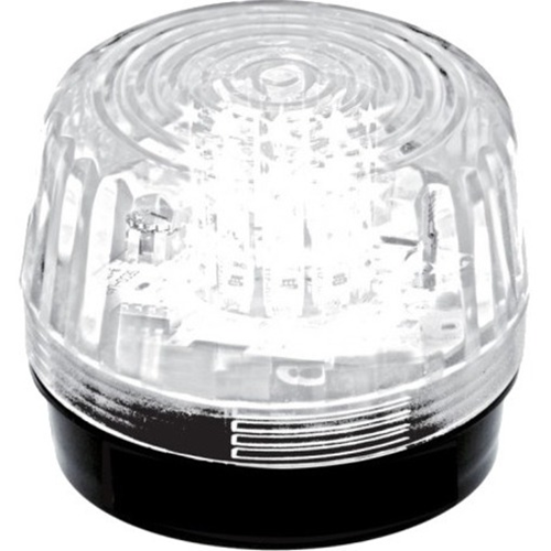 Enforcer Clear LED Strobe Light - 12 LEDs, Flash Only