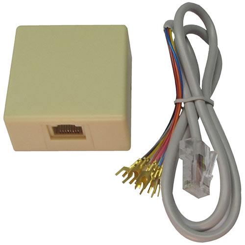 W Box 0E-RJ31XSET2 RJ31X Jack and 2ft Cord Set