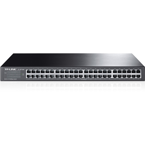 TP-LINK TL-SF1048 48-Port 10/100Mbps, Switch, 19-inch, Rackmount, 9.6Gbps Capacity