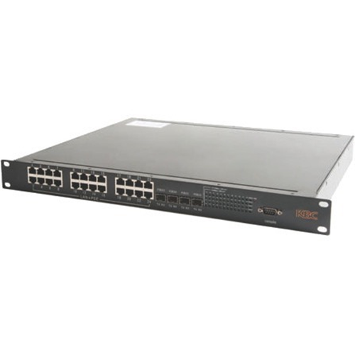 KBC Networks Managed Industrial Ethernet Switch with PoE+