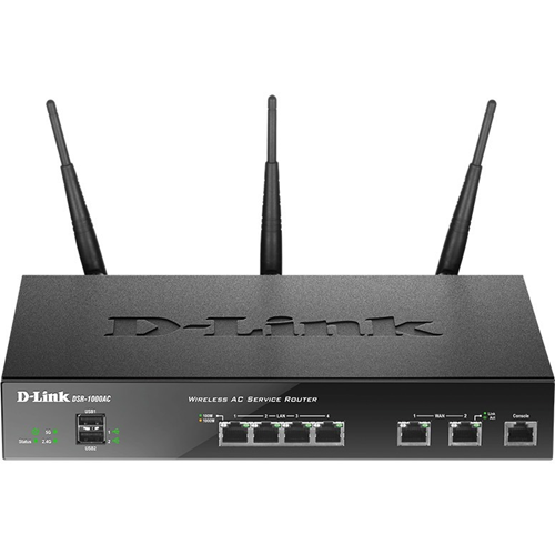 D-Link DSR-1000AC IEEE 802.11ac Ethernet Wireless Router