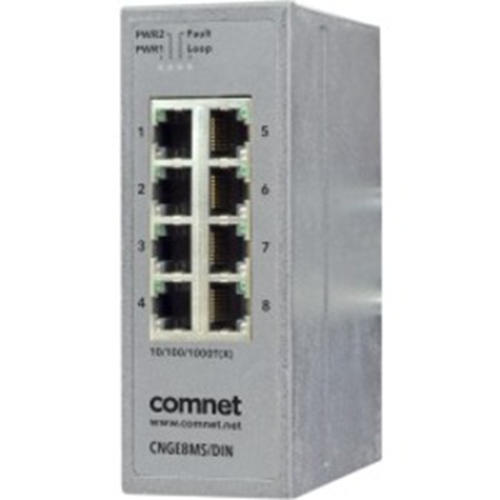 ComNet 8-Port Managed Gigabit Switch