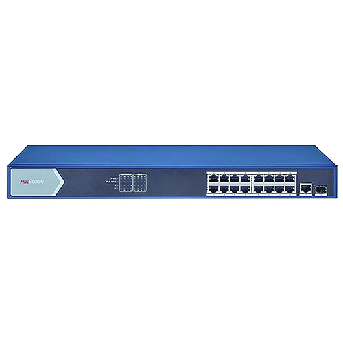 Hikvision 16-Port Gigabit Unmanaged PoE Switch