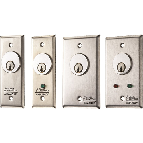 Alarm Controls MCK-1-2 Mortise Key Switch