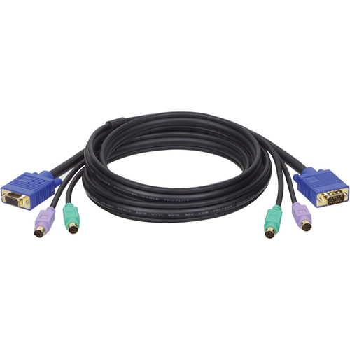 Tripp Lite 6ft PS/2 Cable Kit for B007-008 KVM Switch 3-in-1 Kit