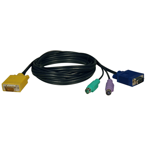 Tripp Lite 6ft PS/2 Cable Kit for KVM Switch 3-in-1 B020-008 / 16 & B022 KVMs