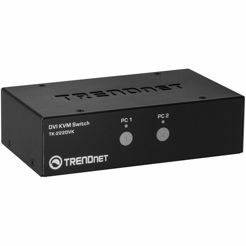 TRENDnet 2-port DVI KVM Switch Kit