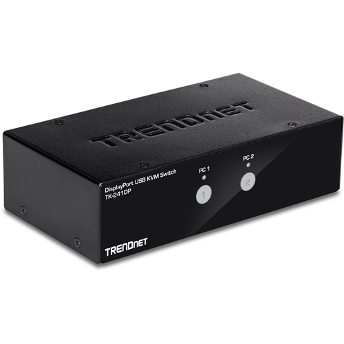 TRENDnet 2-Port DisplayPort KVM Switch TK-241DP (Version 1.0R)