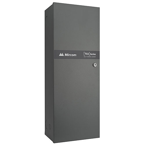 Mircom TX3-ER-8-B Elevator Restriction Relay Unit with Cabinet