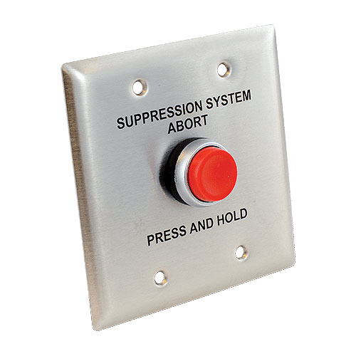 Abort Switch Blue Button