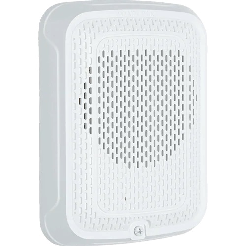 System Sensor SPWL Indoor Wall Mountable, Flush Mount, Surface Mount Speaker - White