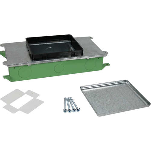 Wiremold Resource RFB Series Two Gang On-Grade Floor Box