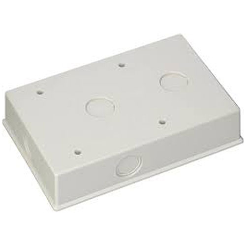 Kidde G4EWB G4 Dual-Strobe Format Surface Box, White