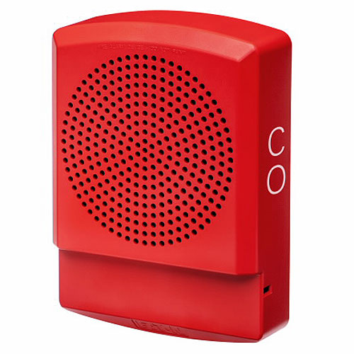 Eaton ELFHNR-CO Eluxa Low Frequency Horn, Red, Wall, 24V, Indoor, CO