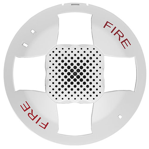 Kidde EGCSVWF-CVR Genesis Cover, Ceiling Speaker/Strobe, Genesis, White, FIRE Marking