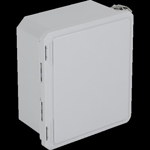 Safety Technology Fiberglass Enclosure 12 X 10 X 06 Opaque