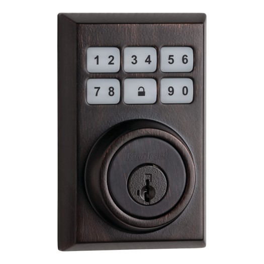 Smartcode Contemporary Electronic Deadbolt With Z-Wave Technology