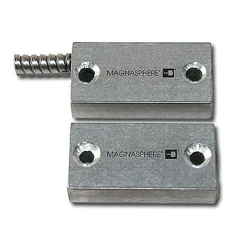 Magnasphere MSS-310S-FIRESurface Mount W/ Armored Cable, 1 Switch, Closed -Fire