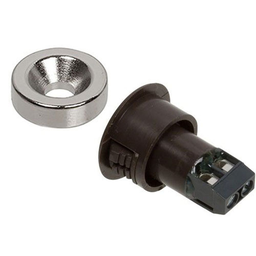 Nascom N1178CT400B/ST N1178C Terminal SW W Nd Bare Magnet MN400 and Flathead Screw, Brown 